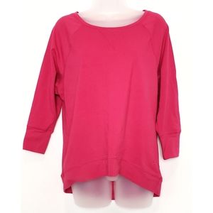 Danskin Now Pink Crewneck Sweatshirt